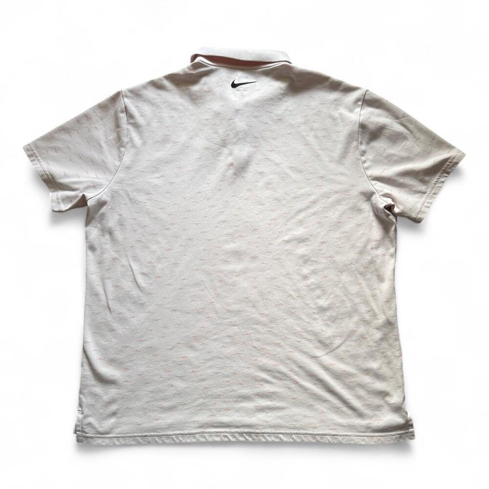 NIKE Dri-FIT Light Pink Swoosh Golf Polo - Picture 4 of 6